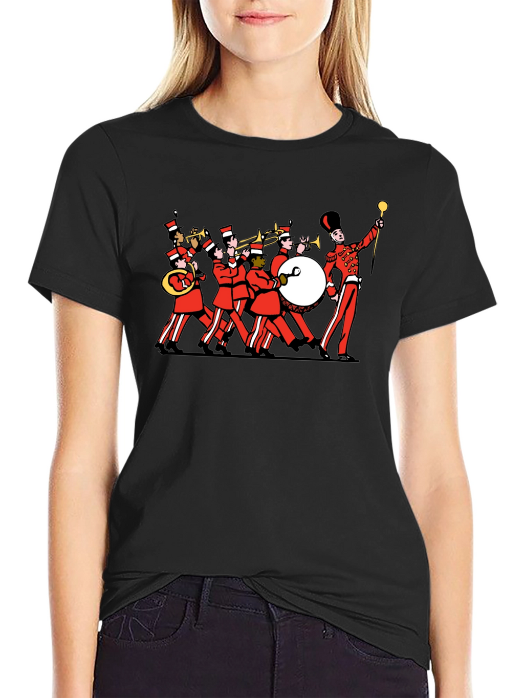 Marching Band T-Shirt - Novelty Graphic Tee