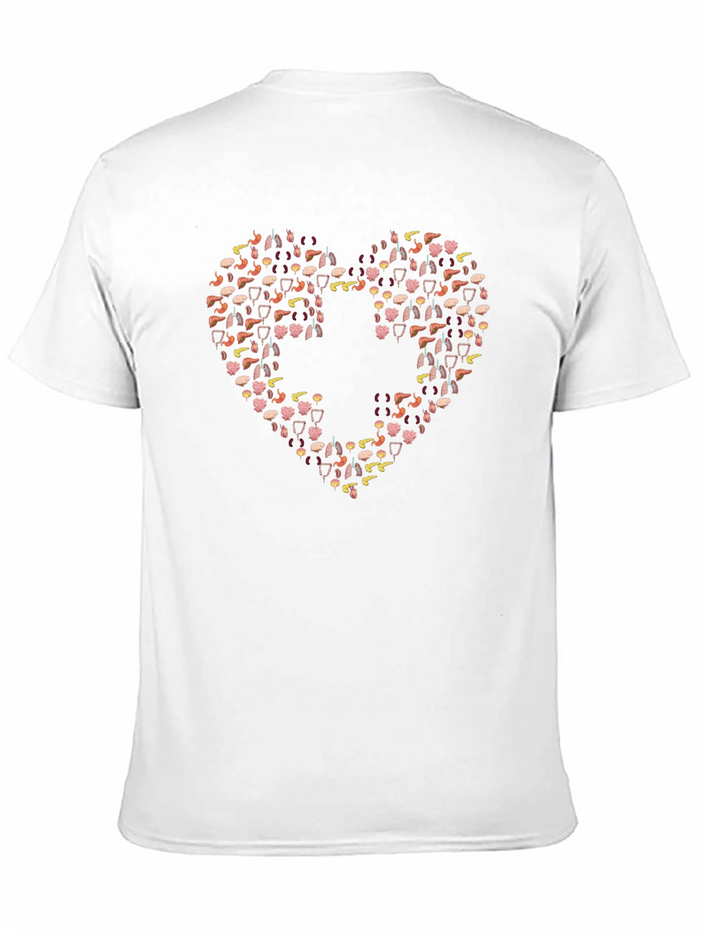 Anatomy Heart T-Shirt - Black Medical Tee