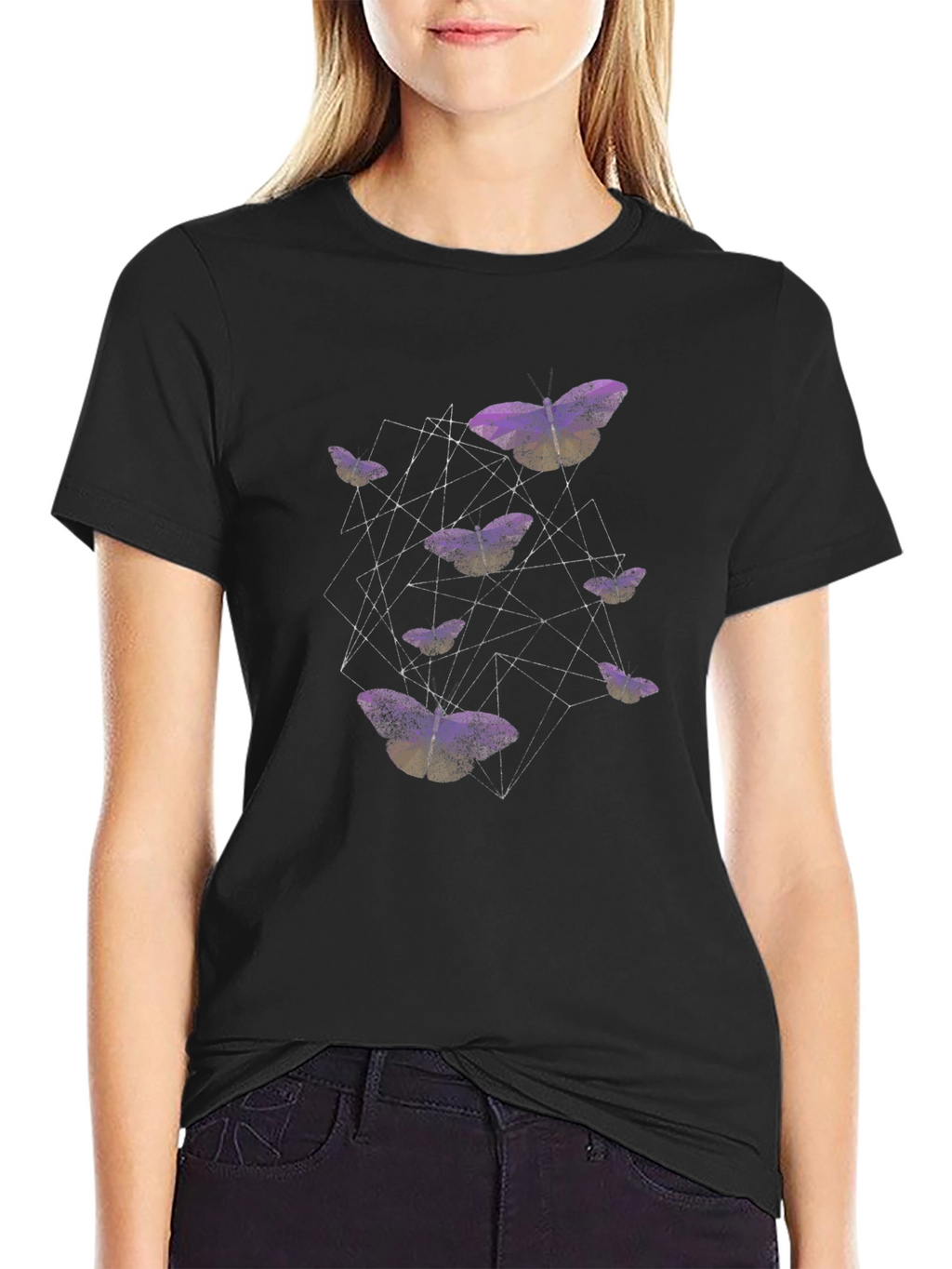 Butterfly Constellation Graphic Tee