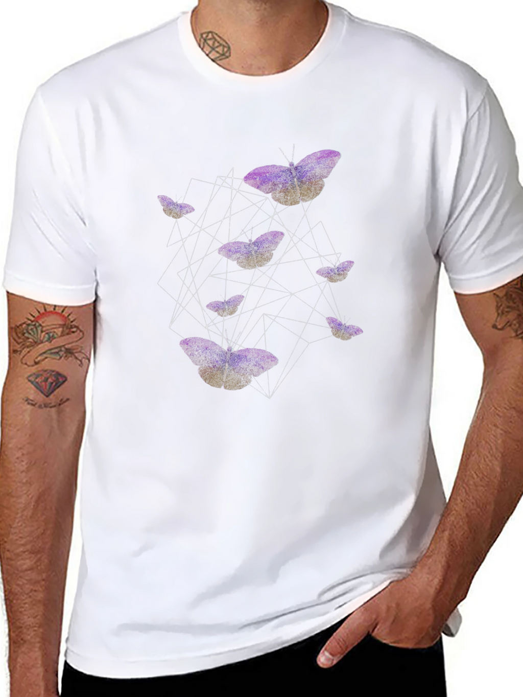 Butterfly Constellation Graphic Tee