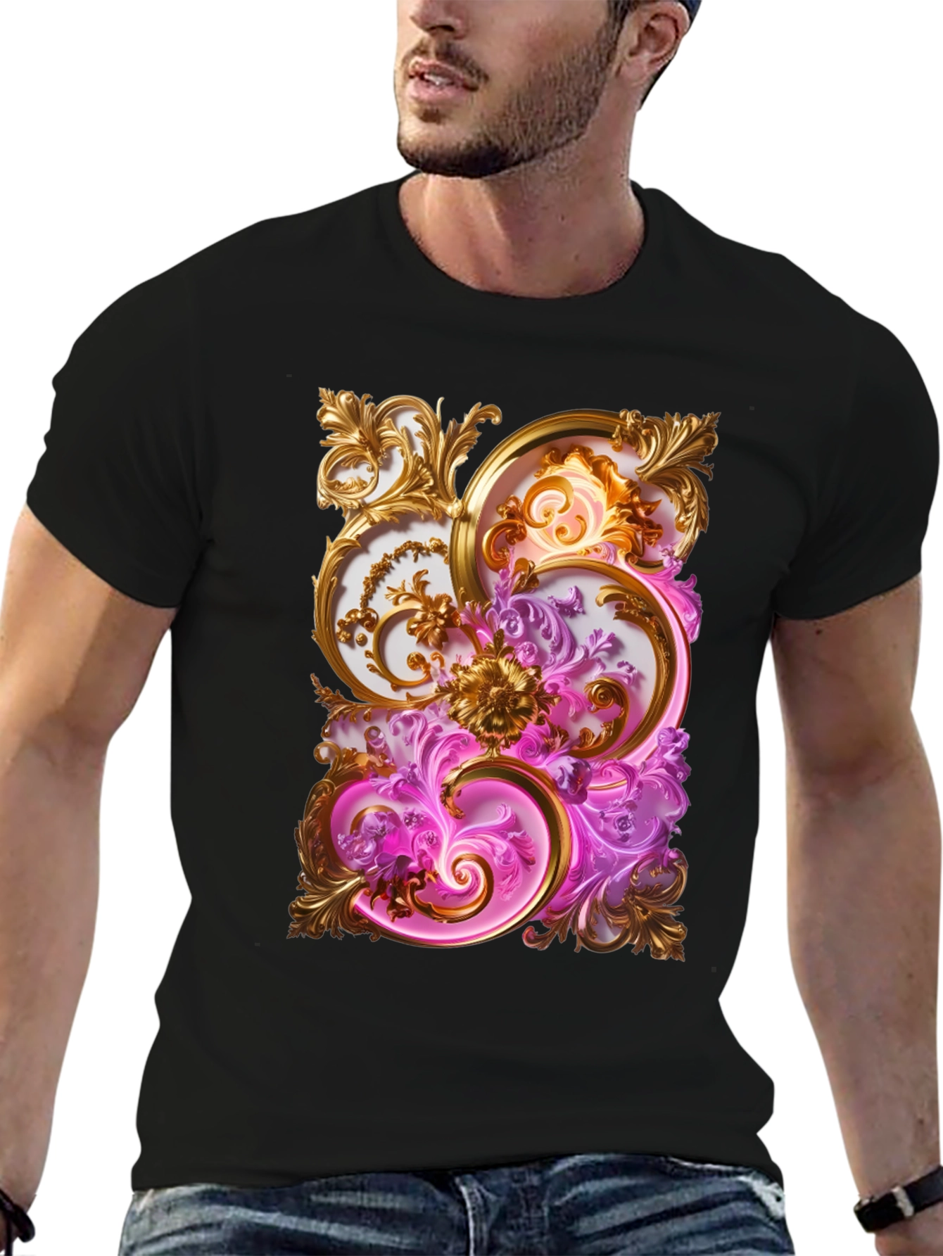 Ornamental Baroque Graphic Tee