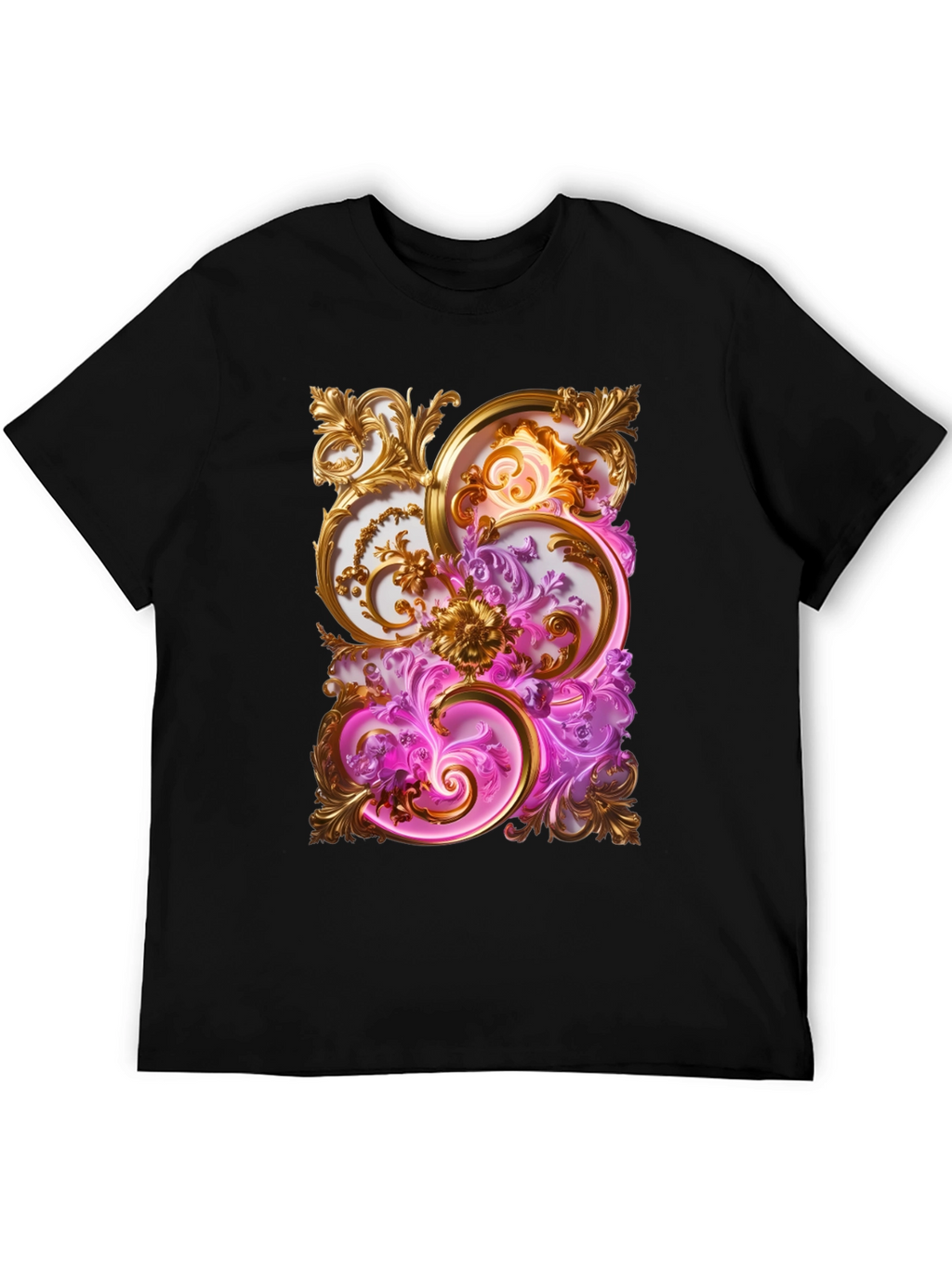 Ornamental Baroque Graphic Tee
