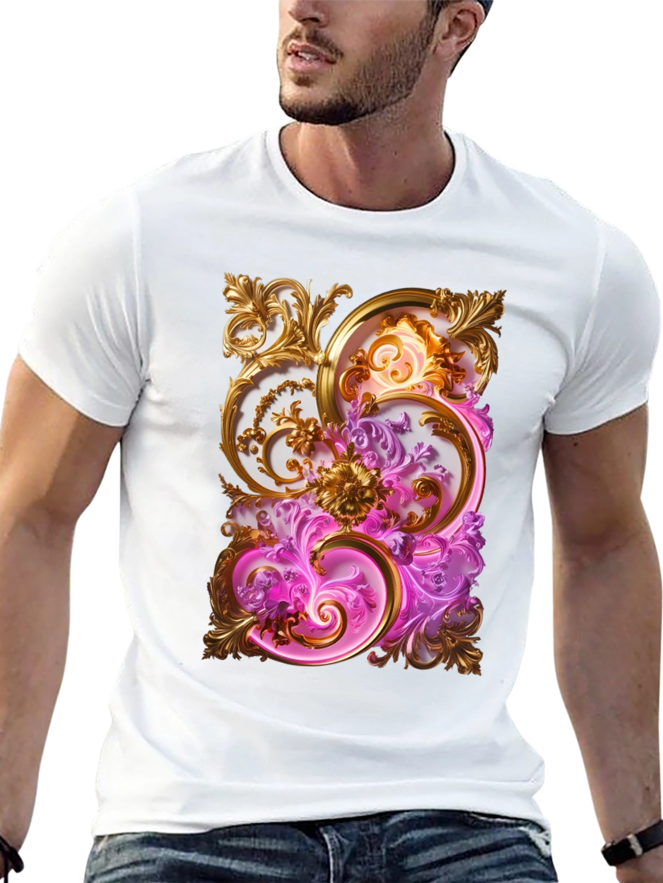 Ornamental Baroque Graphic Tee