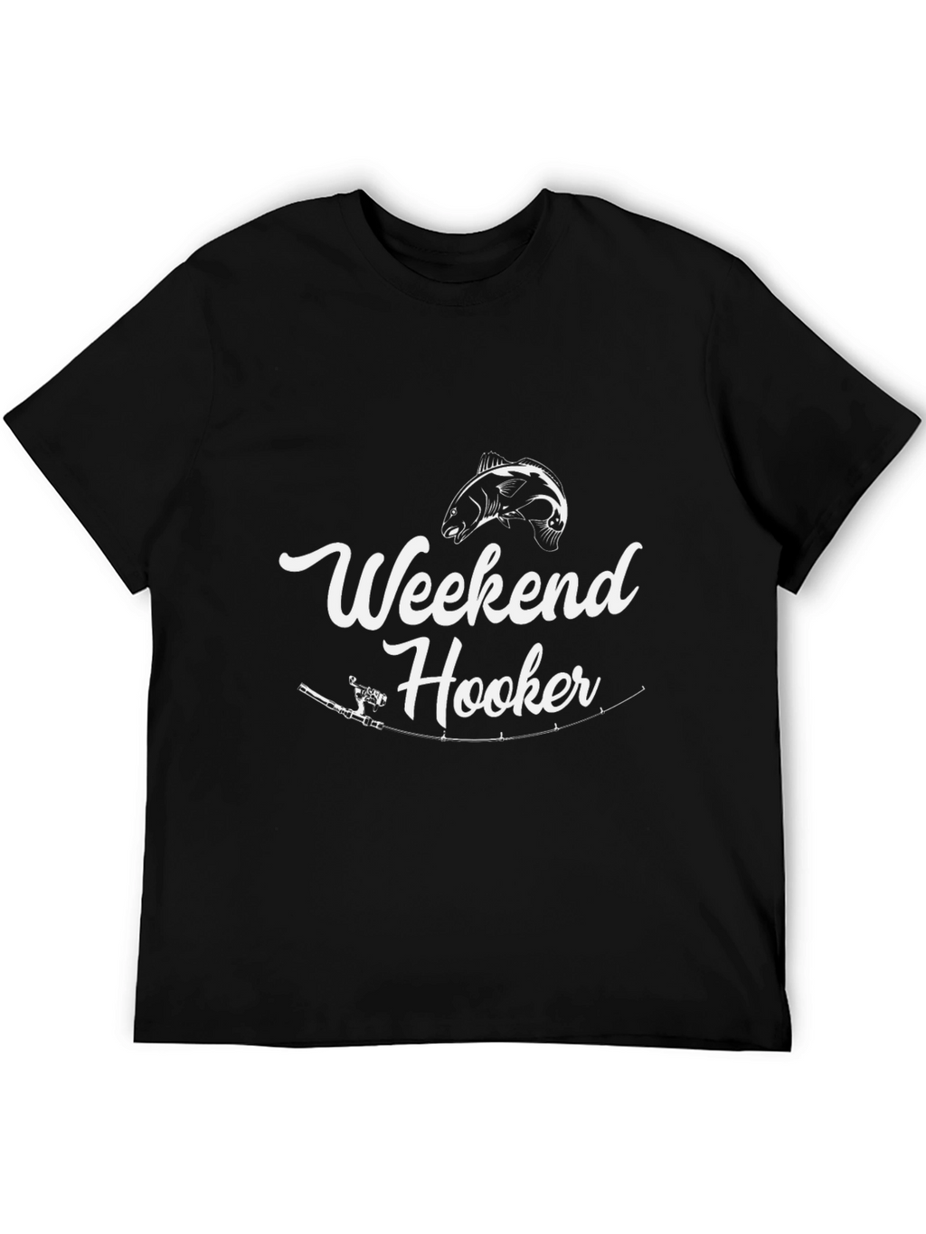 Weekend Hooker Graphic T-Shirt - Black