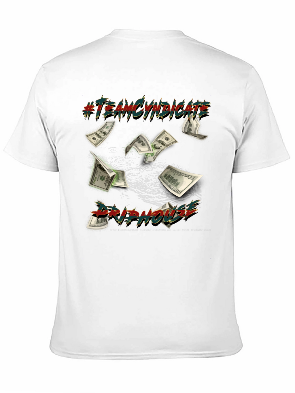 Team Cyndicate Drip House Black T-Shirt