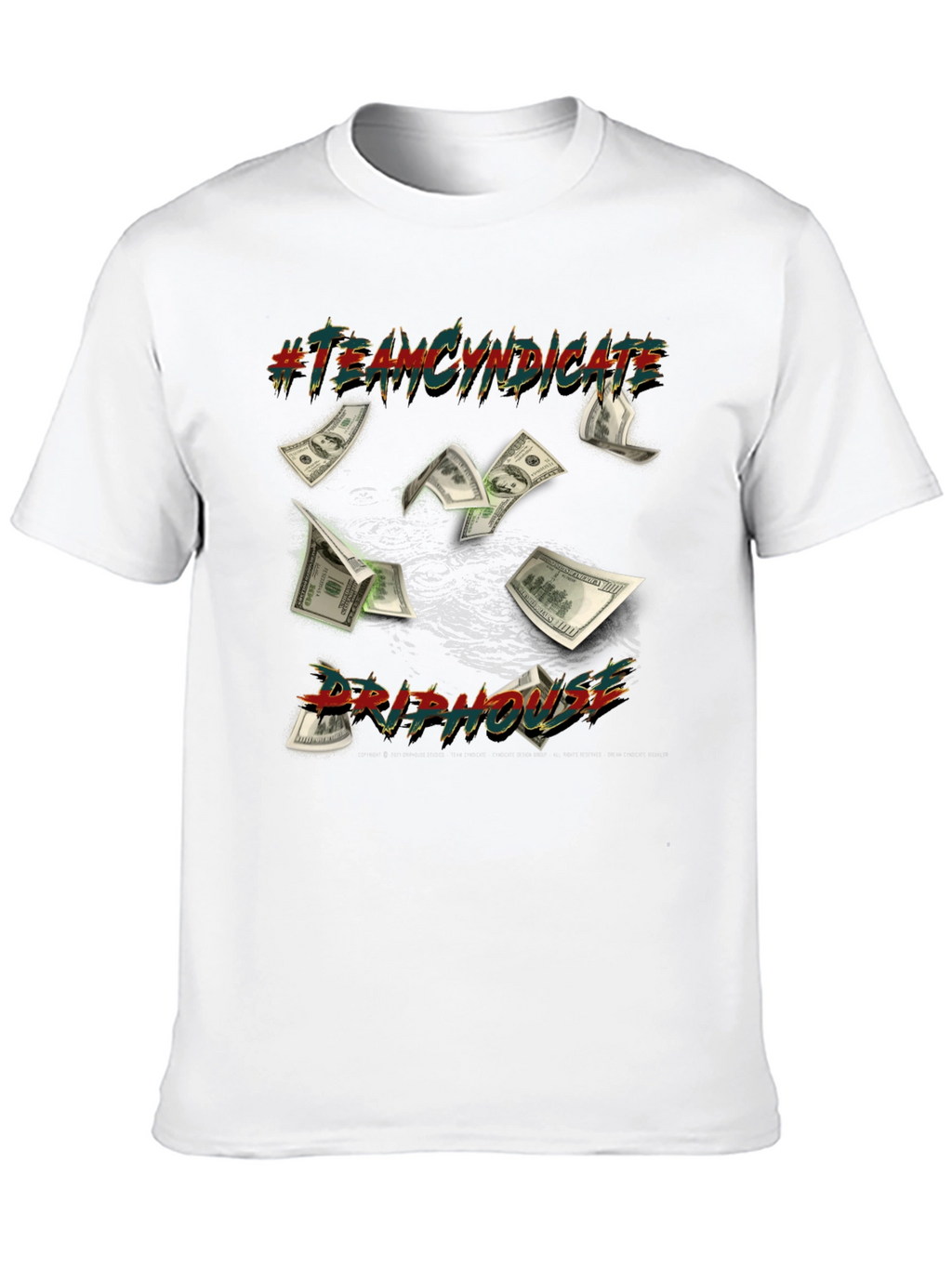 Team Cyndicate Drip House Black T-Shirt