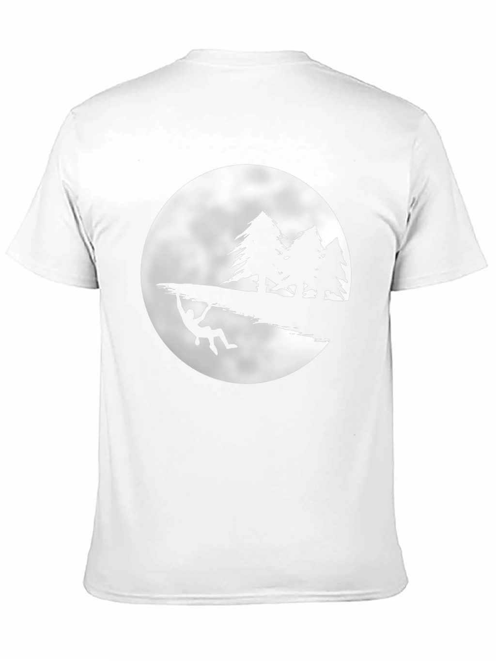 Climber Moon Black Graphic Tee