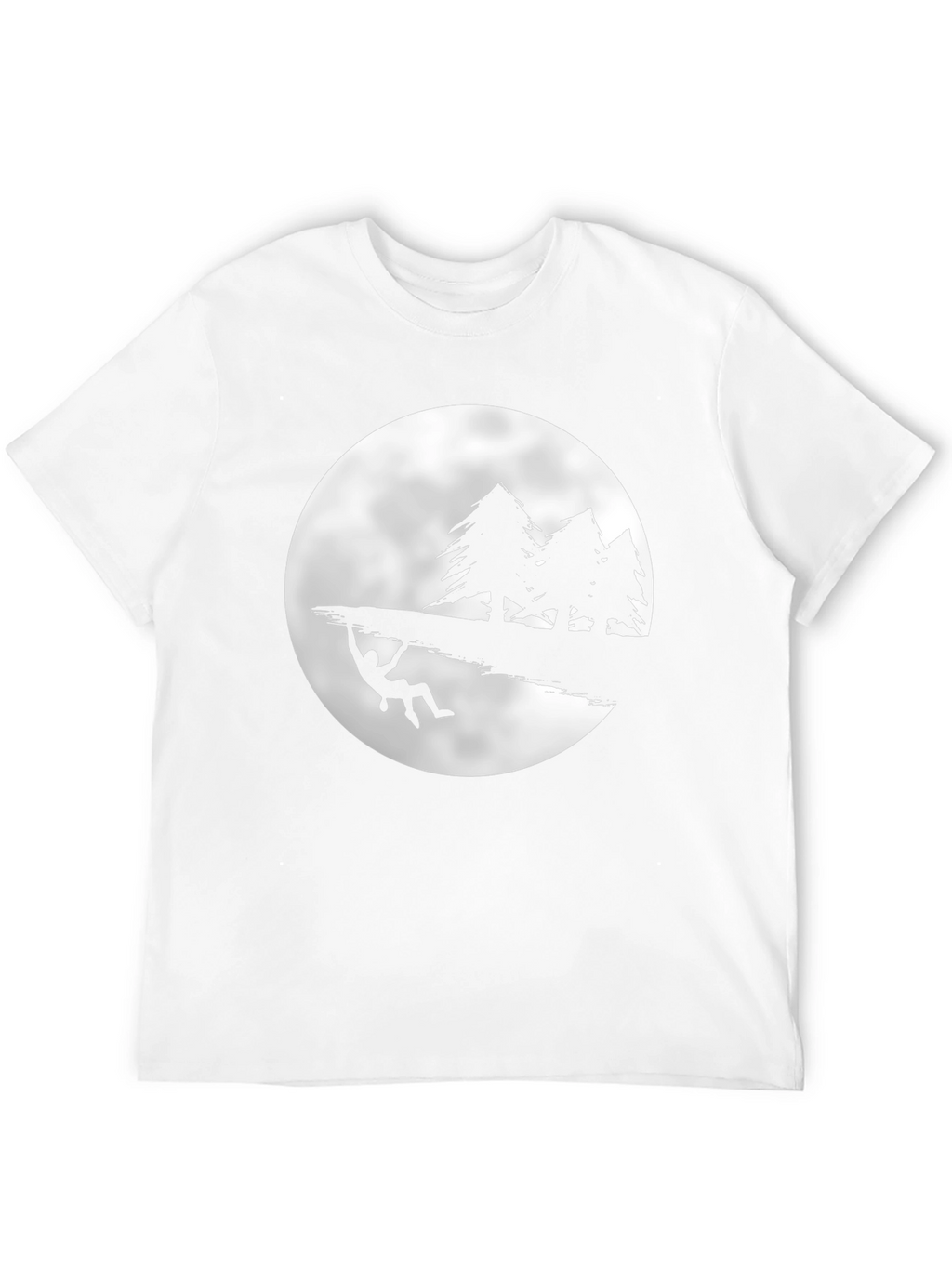 Climber Moon Black Graphic Tee
