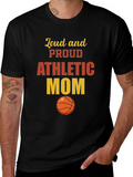 Loud and Proud Athletic Mom T-Shirt