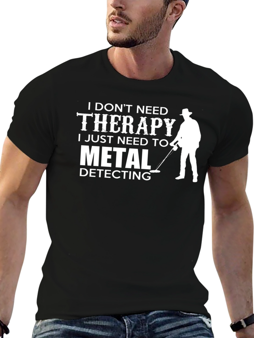 Metal Detecting Therapy T-Shirt