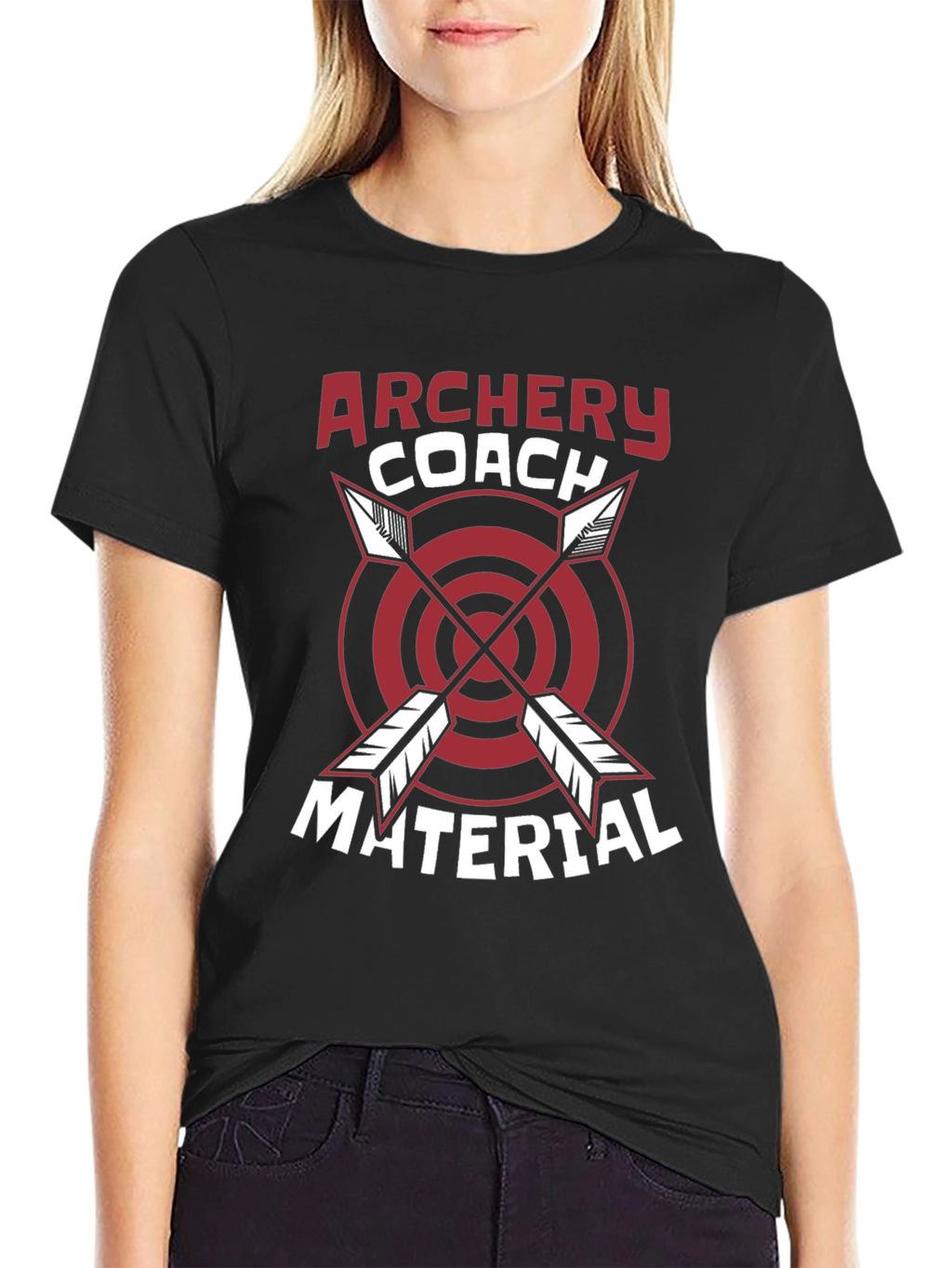 Archery Coach Material Graphic T-Shirt - Sport Tee