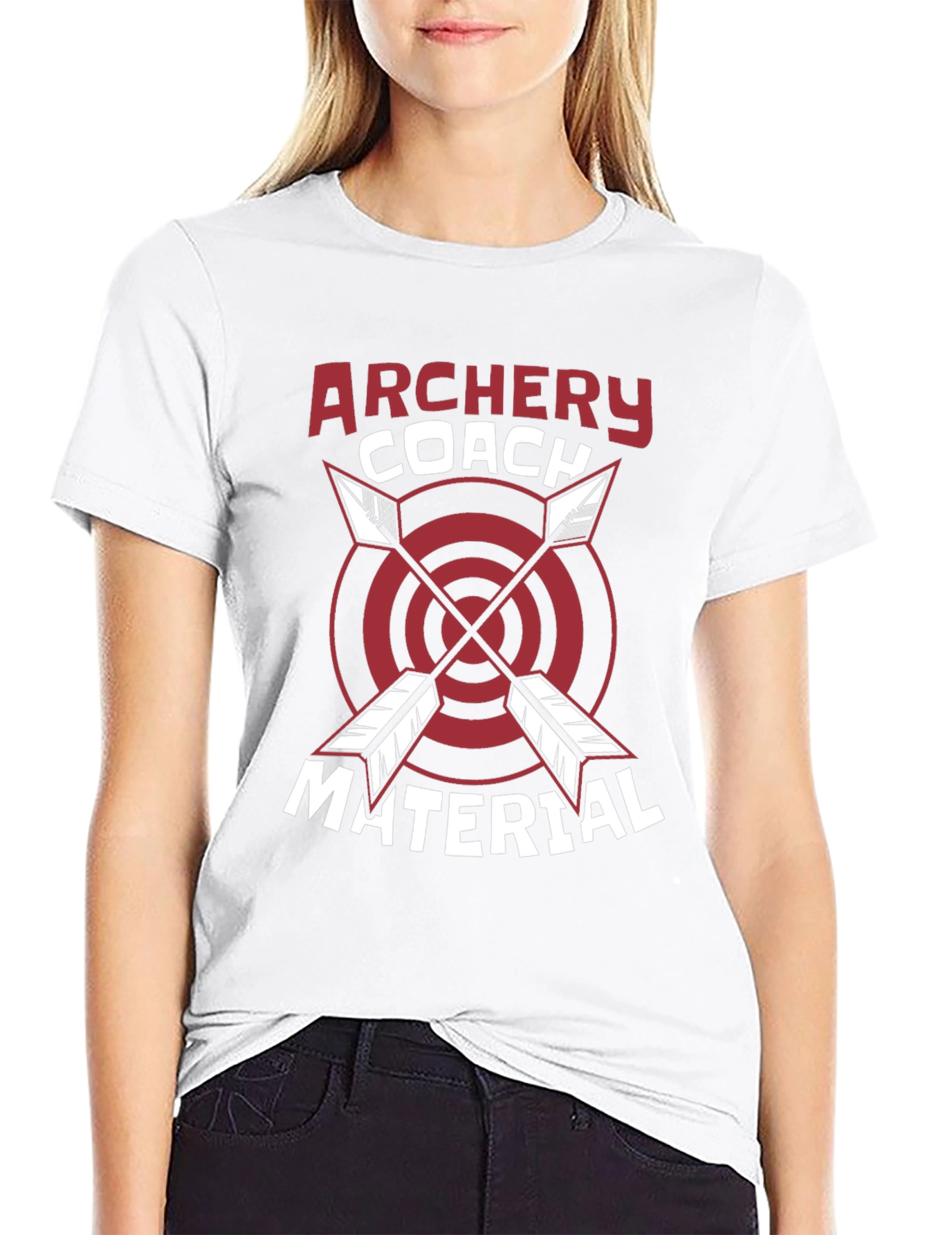 Archery Coach Material Graphic T-Shirt - Sport Tee