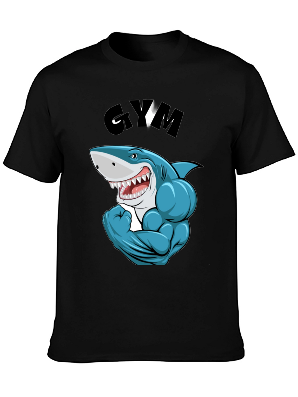 Gym Shark Black T-Shirt
