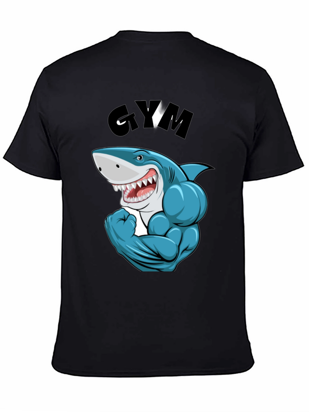 Gym Shark Black T-Shirt