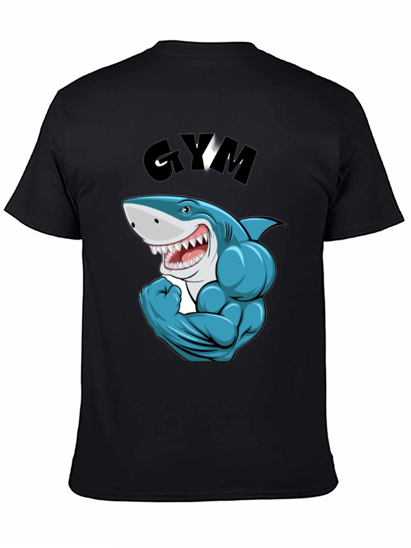 Gym Shark Black T-Shirt