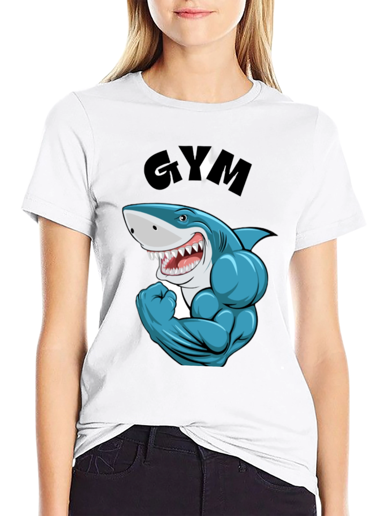 Gym Shark Black T-Shirt