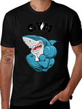 Gym Shark Black T-Shirt