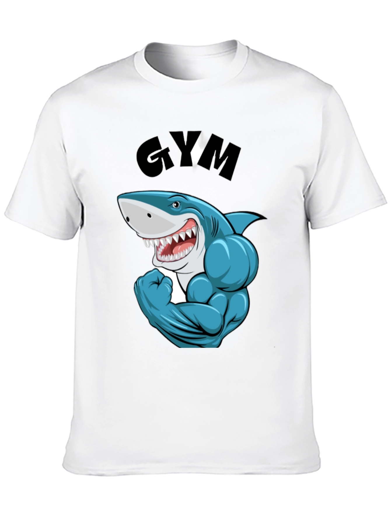 Gym Shark Black T-Shirt