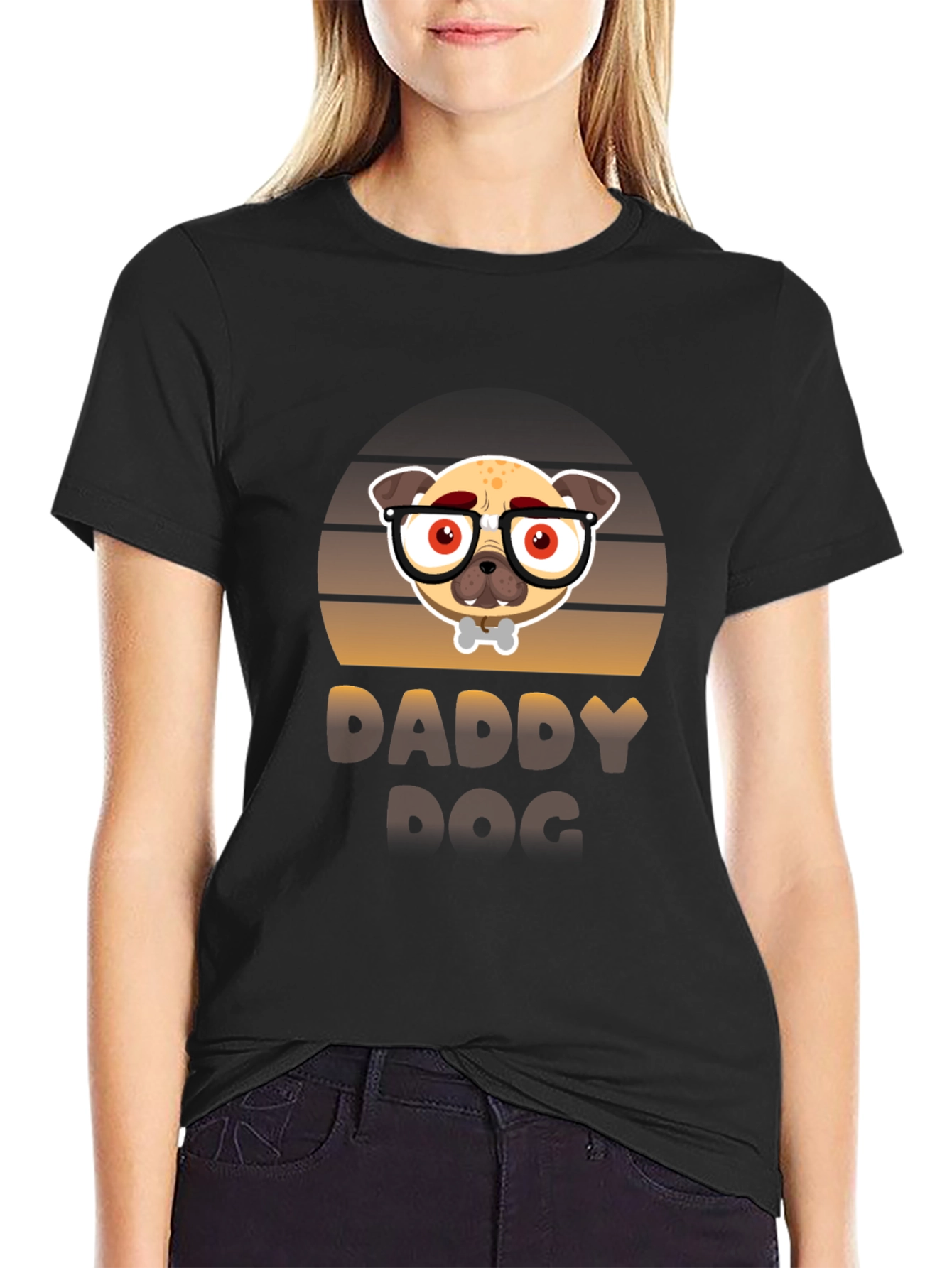 Daddy Dog T-Shirt - Fun Graphic Tee