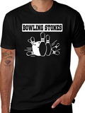 Bowling Stones Graphic T-Shirt - Strike Style