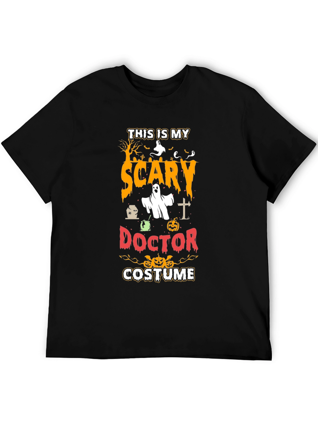 Scary Doctor Halloween Costume T-Shirt