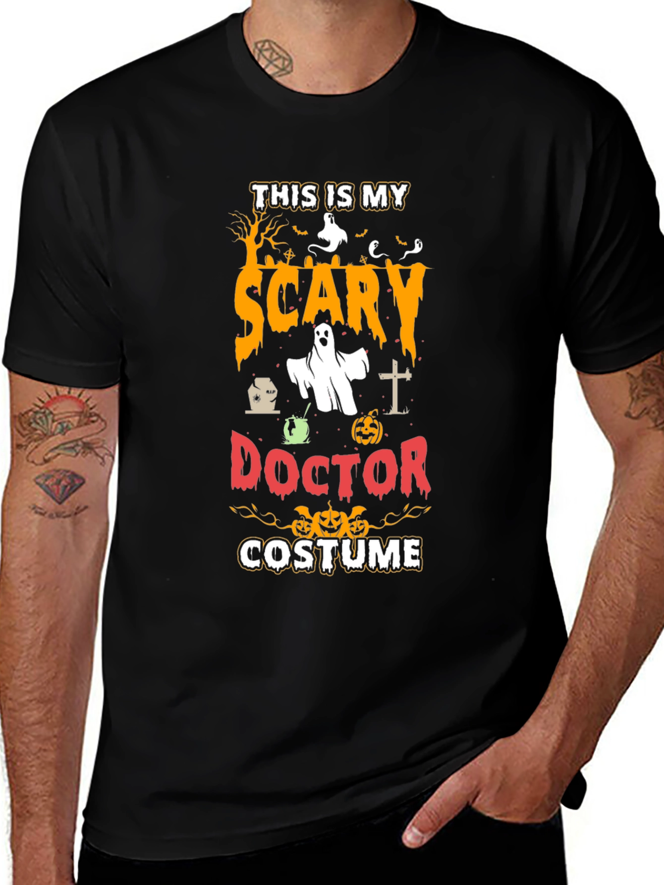 Scary Doctor Halloween Costume T-Shirt