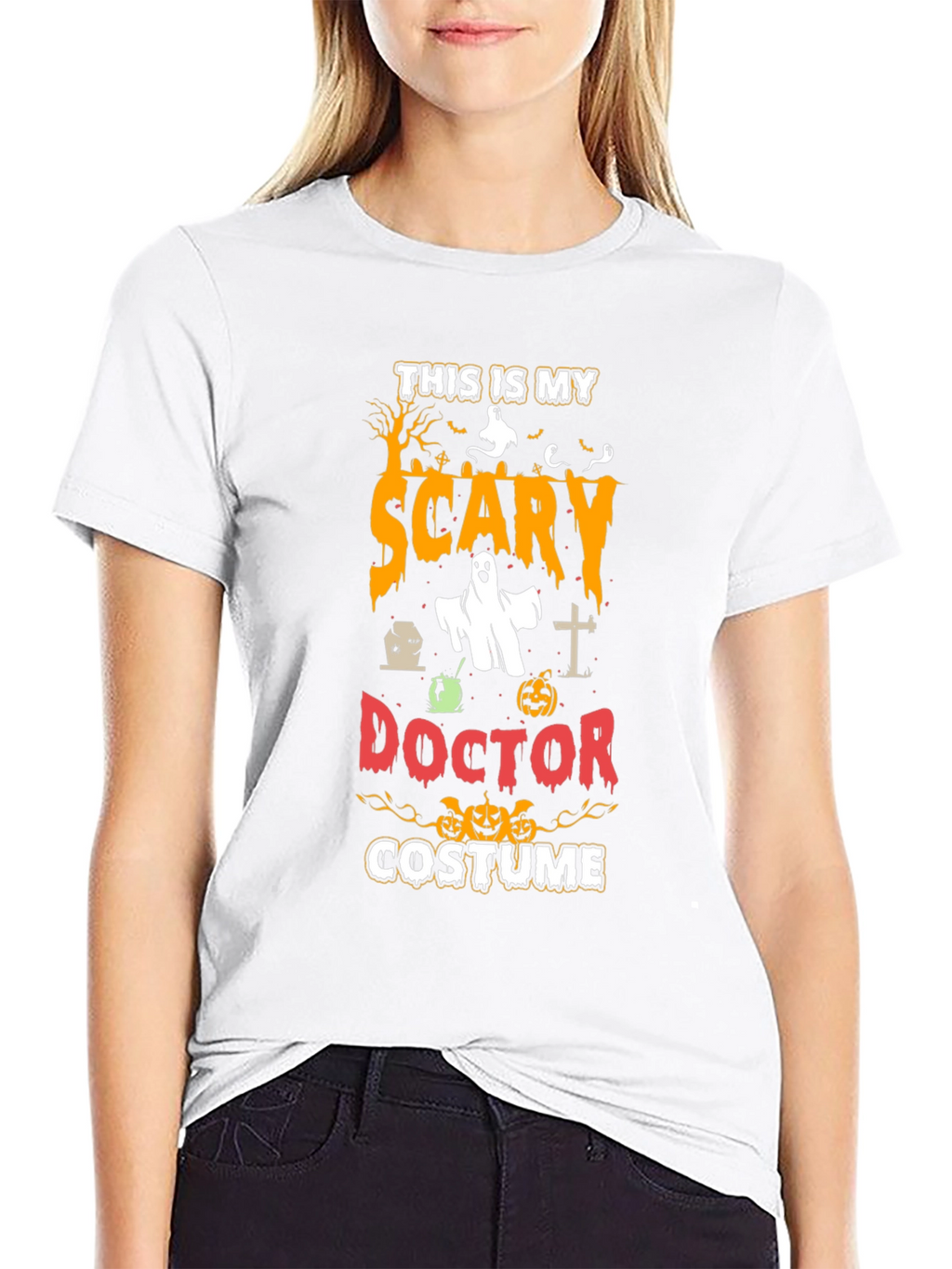 Scary Doctor Halloween Costume T-Shirt