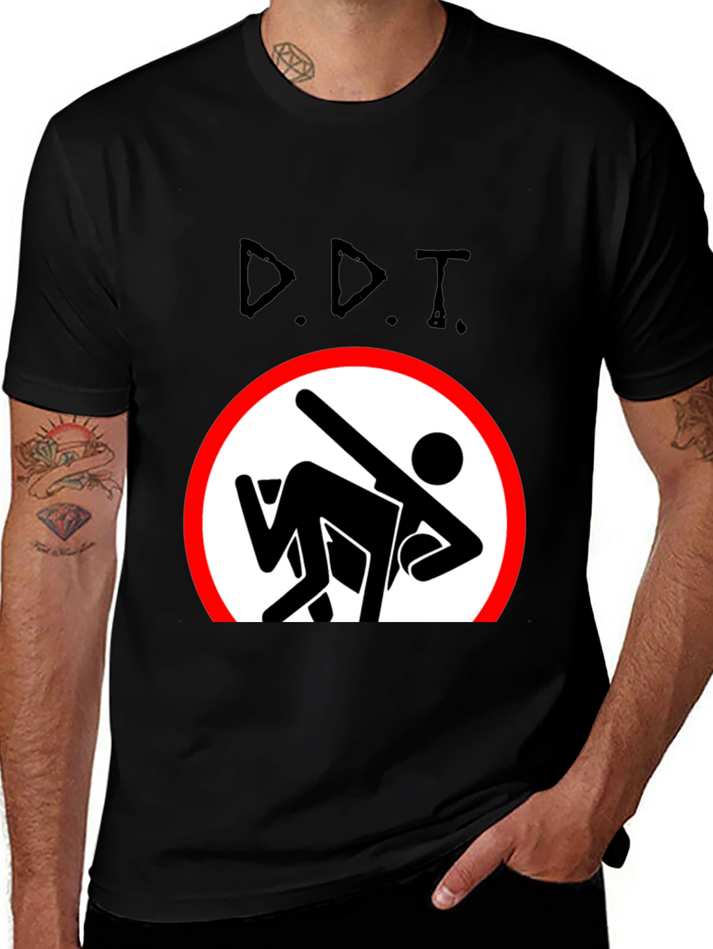 DDT Wrestling Move Graphic T-Shirt
