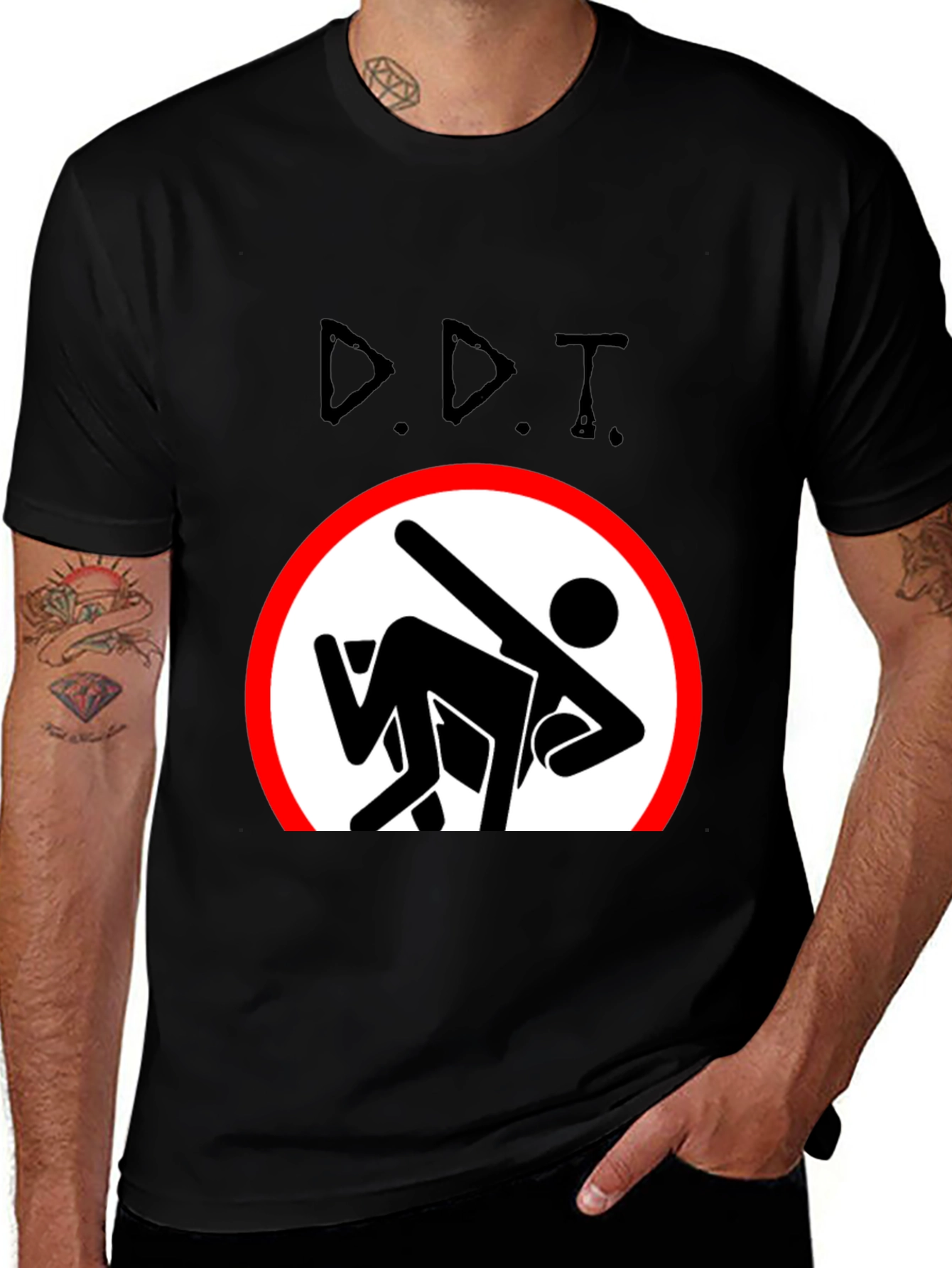 DDT Wrestling Move Graphic T-Shirt