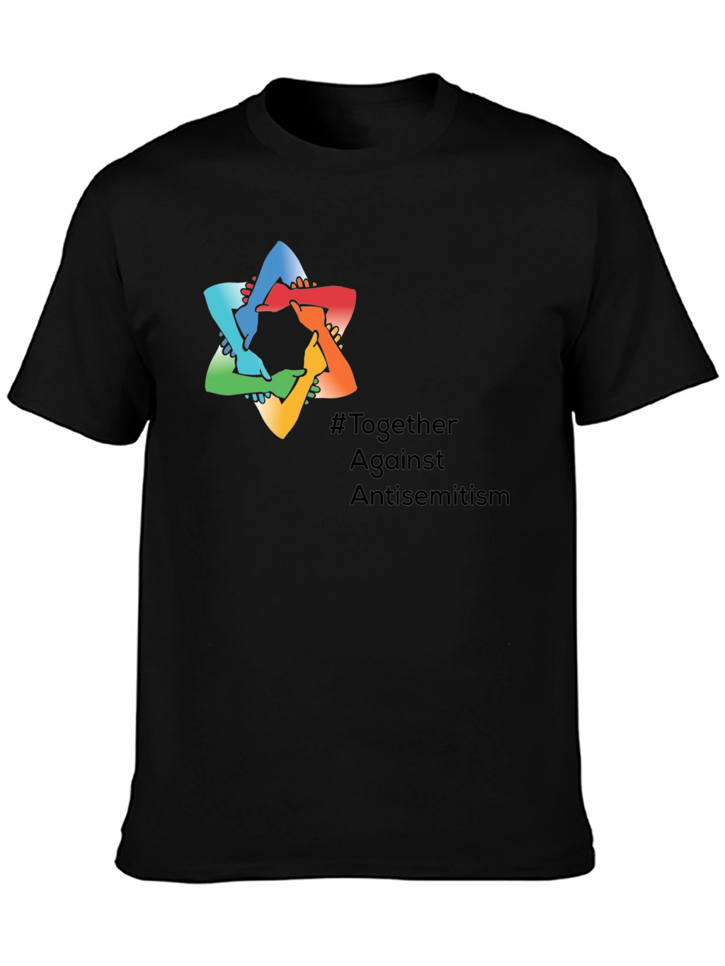 Together Against Antisemitism Graphic Tee