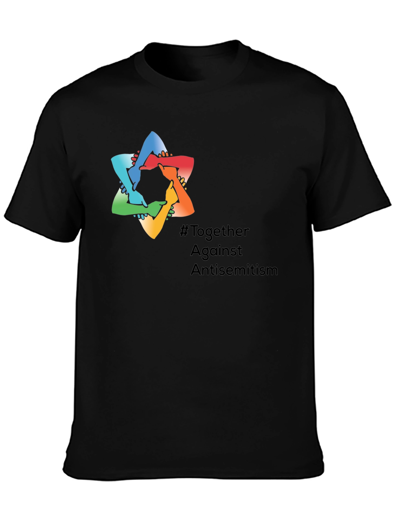 Together Against Antisemitism Graphic Tee