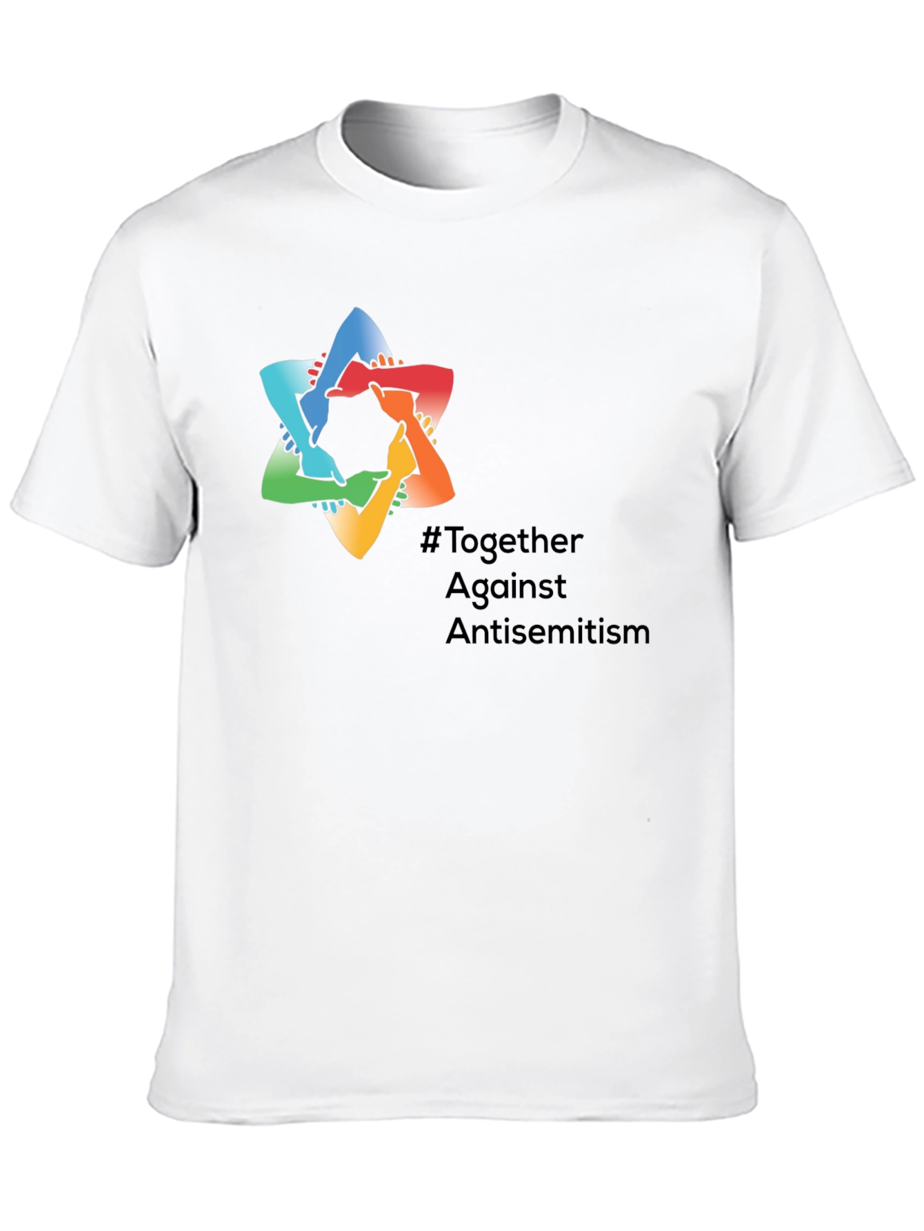 Together Against Antisemitism Graphic Tee