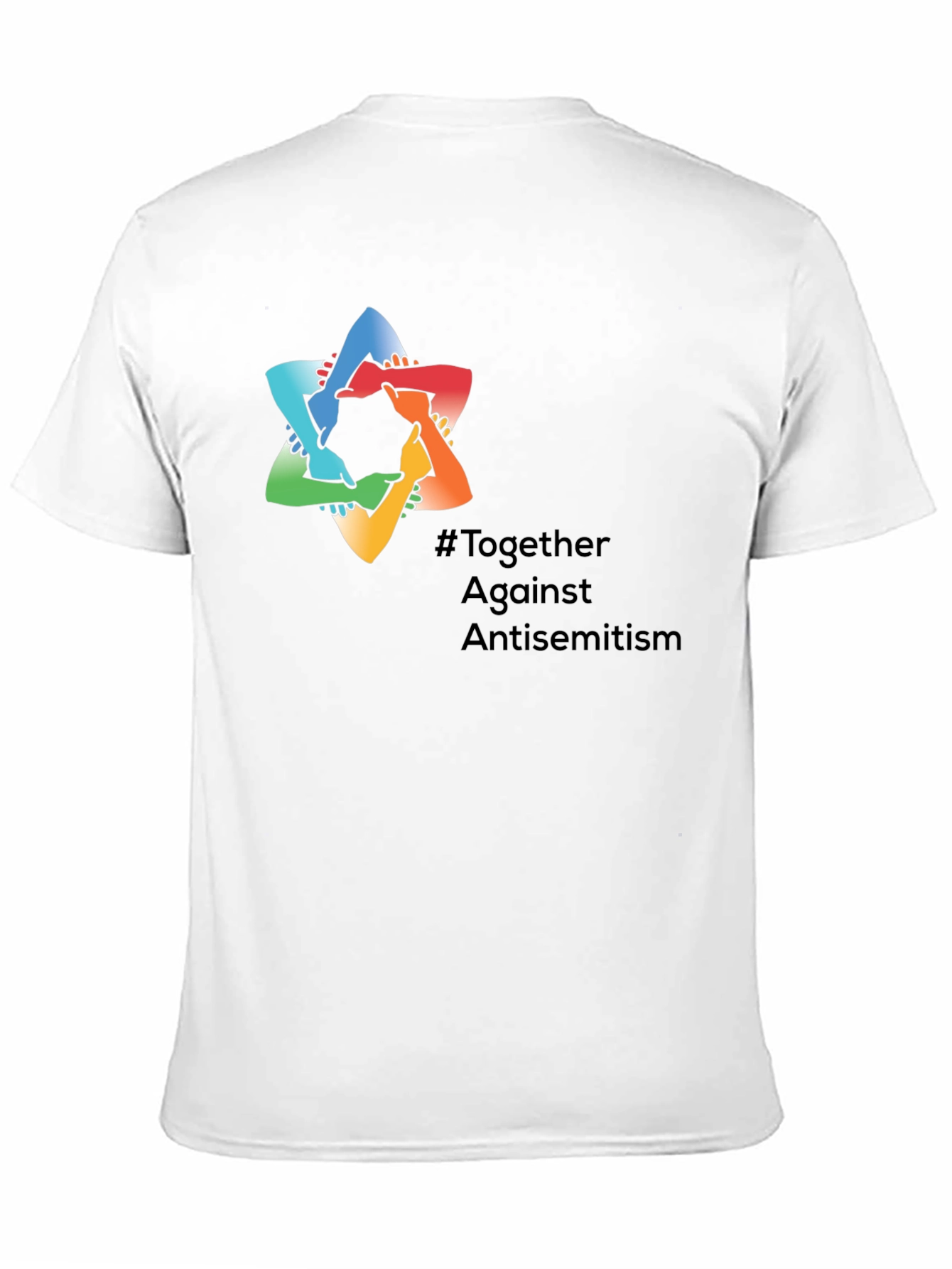 Together Against Antisemitism Graphic Tee