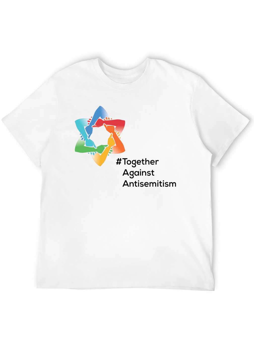 Together Against Antisemitism Graphic Tee