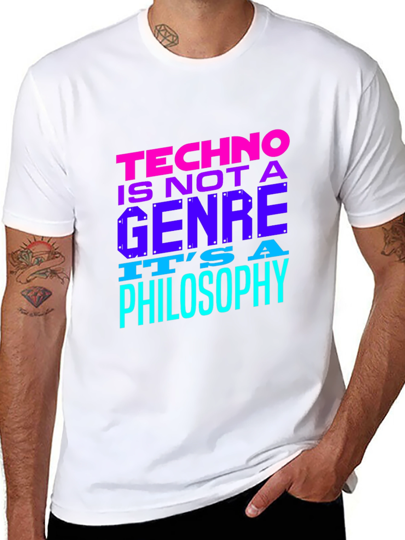 Techno is Not a Genre T-Shirt