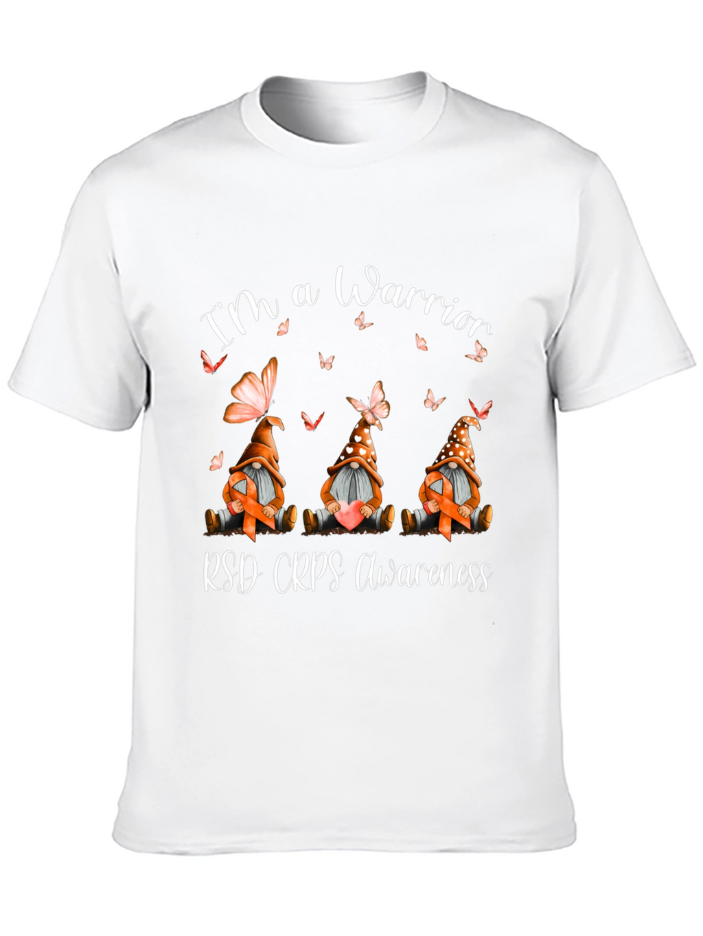RSD CRPS Awareness Warrior Gnome T-Shirt