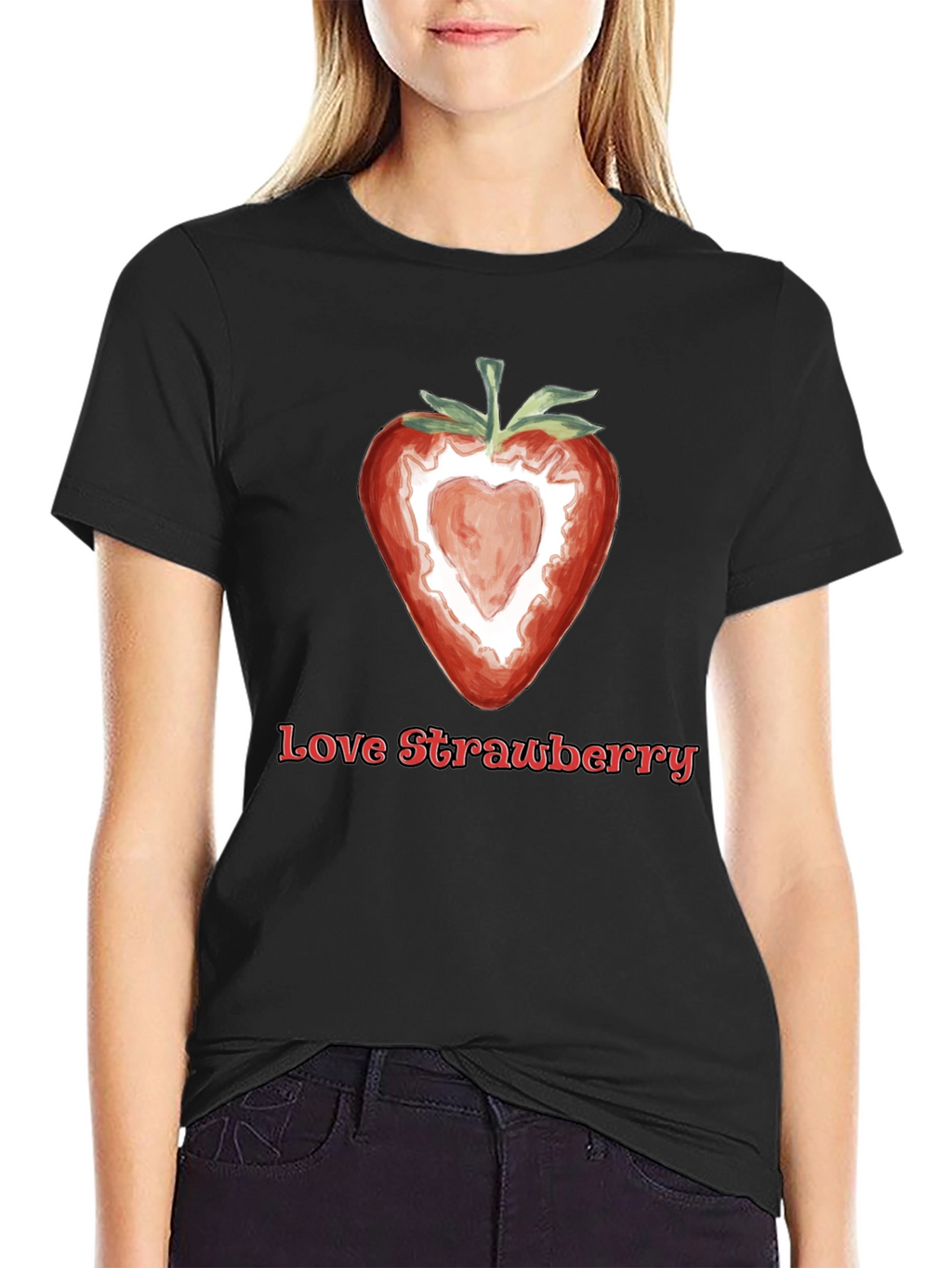 Love Strawberry Graphic Tee