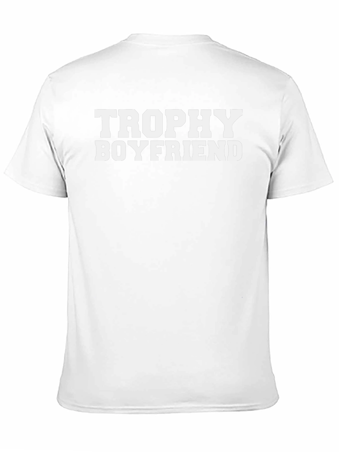 Trophy Boyfriend Graphic Tee - Black