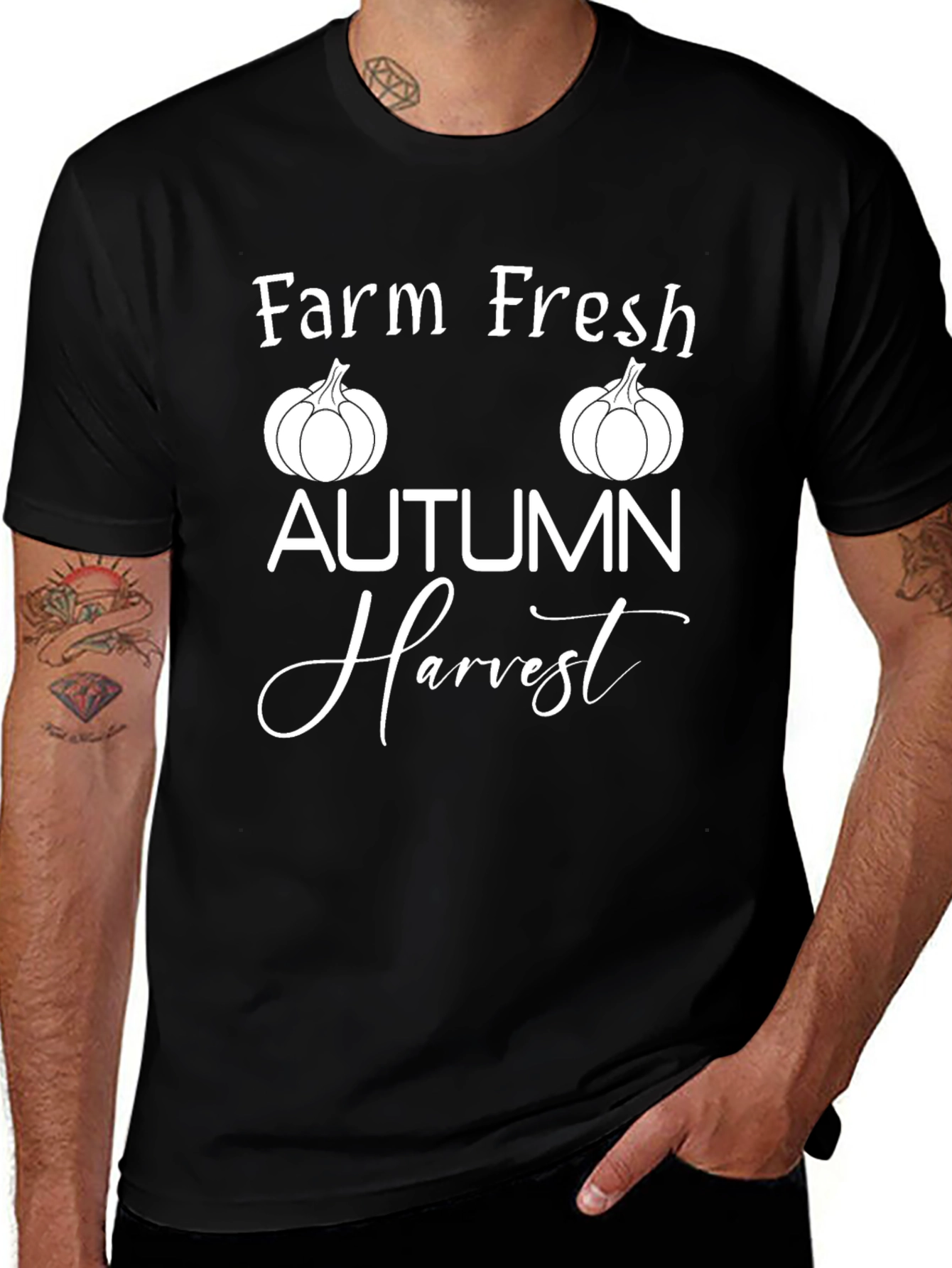 Farm Fresh Autumn Harvest Graphic Tee