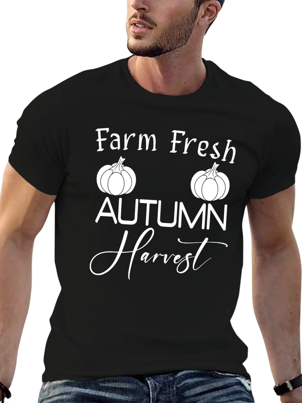 Farm Fresh Autumn Harvest Graphic Tee