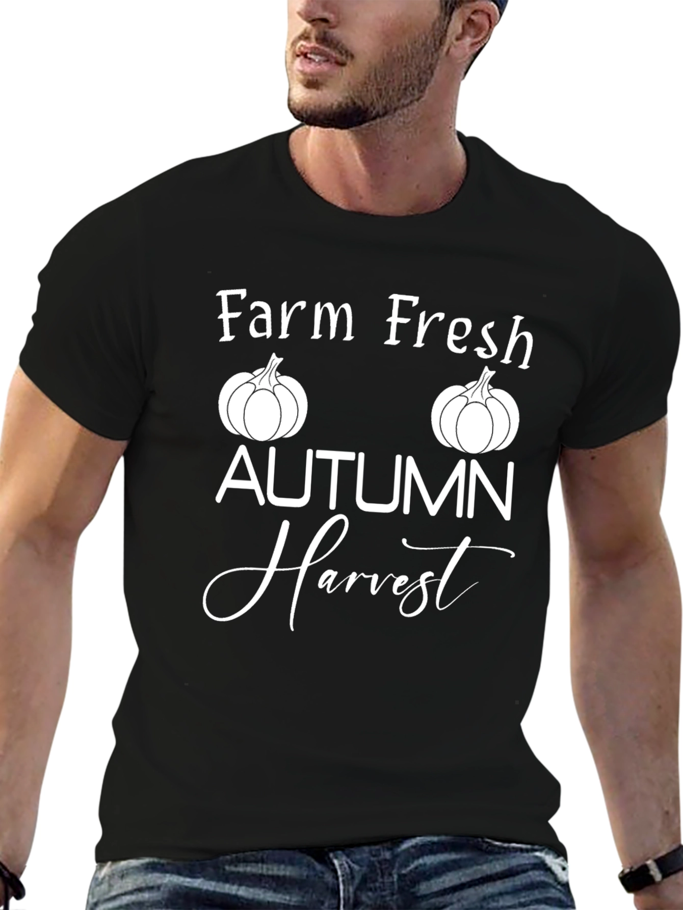 Farm Fresh Autumn Harvest Graphic Tee