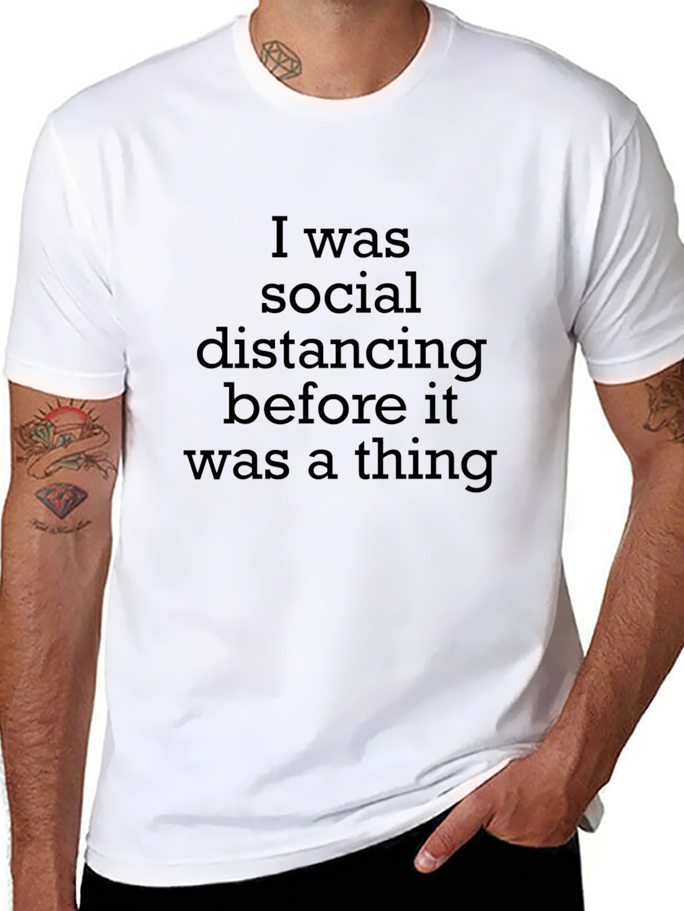 Social Distancing Statement T-Shirt