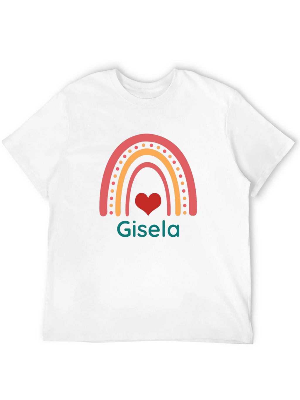 Gisela Rainbow Heart T-Shirt