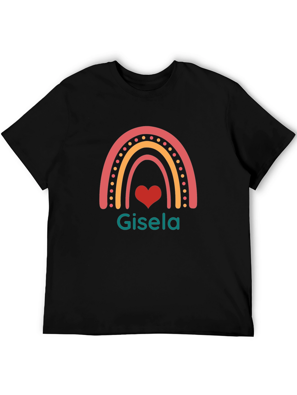Gisela Rainbow Heart T-Shirt