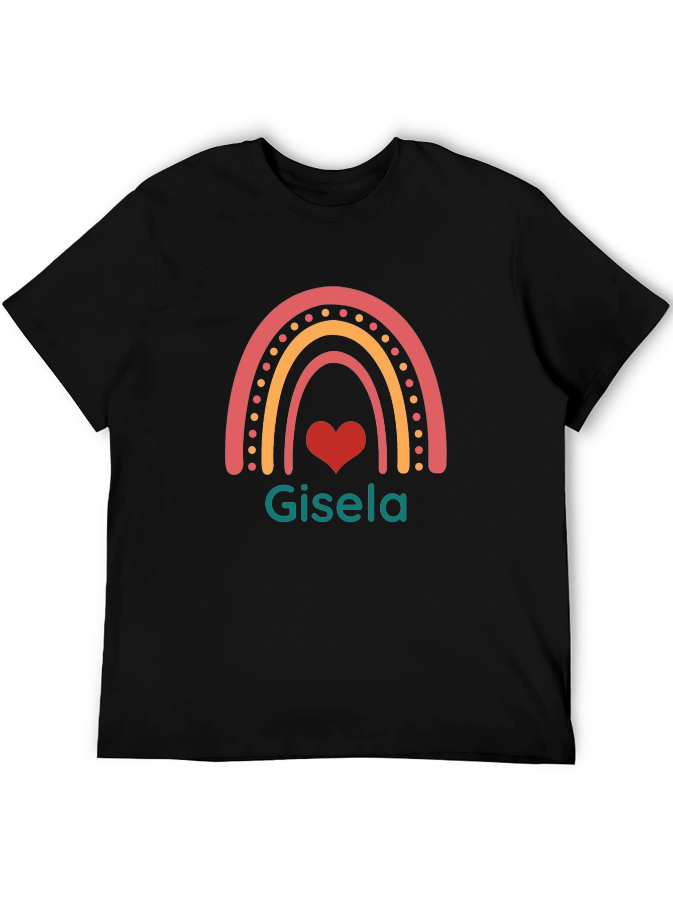 Gisela Rainbow Heart T-Shirt