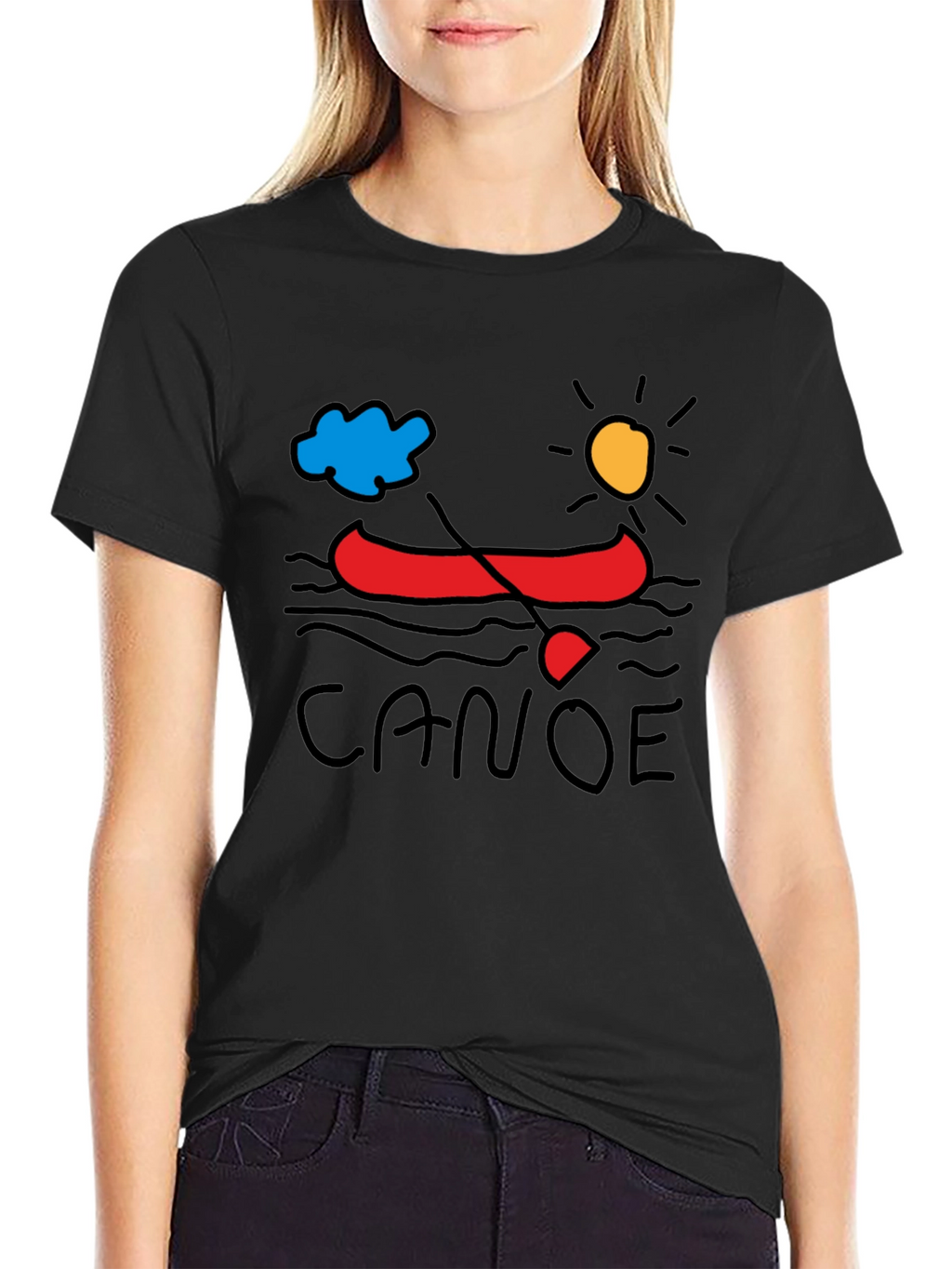 Canoe Graphic T-Shirt - Sun Water Fun!