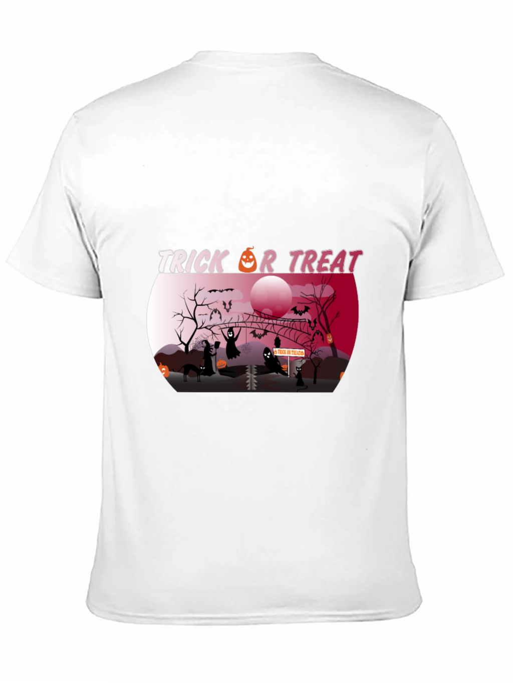 Spooky Trick or Treat Halloween Graphic Tee