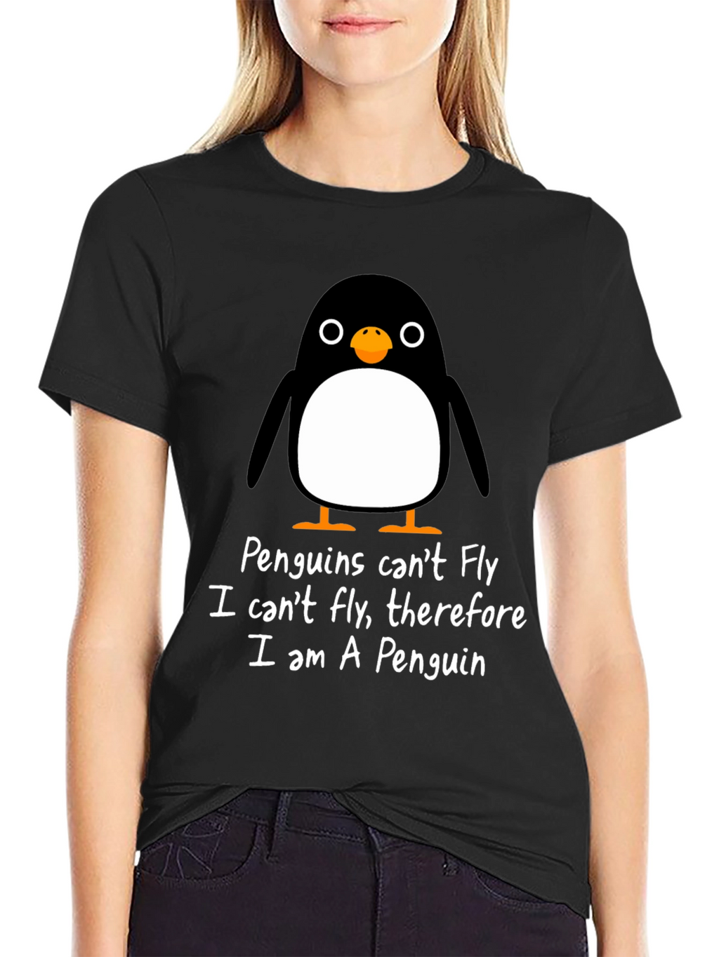 Penguin Logic Funny T-Shirt
