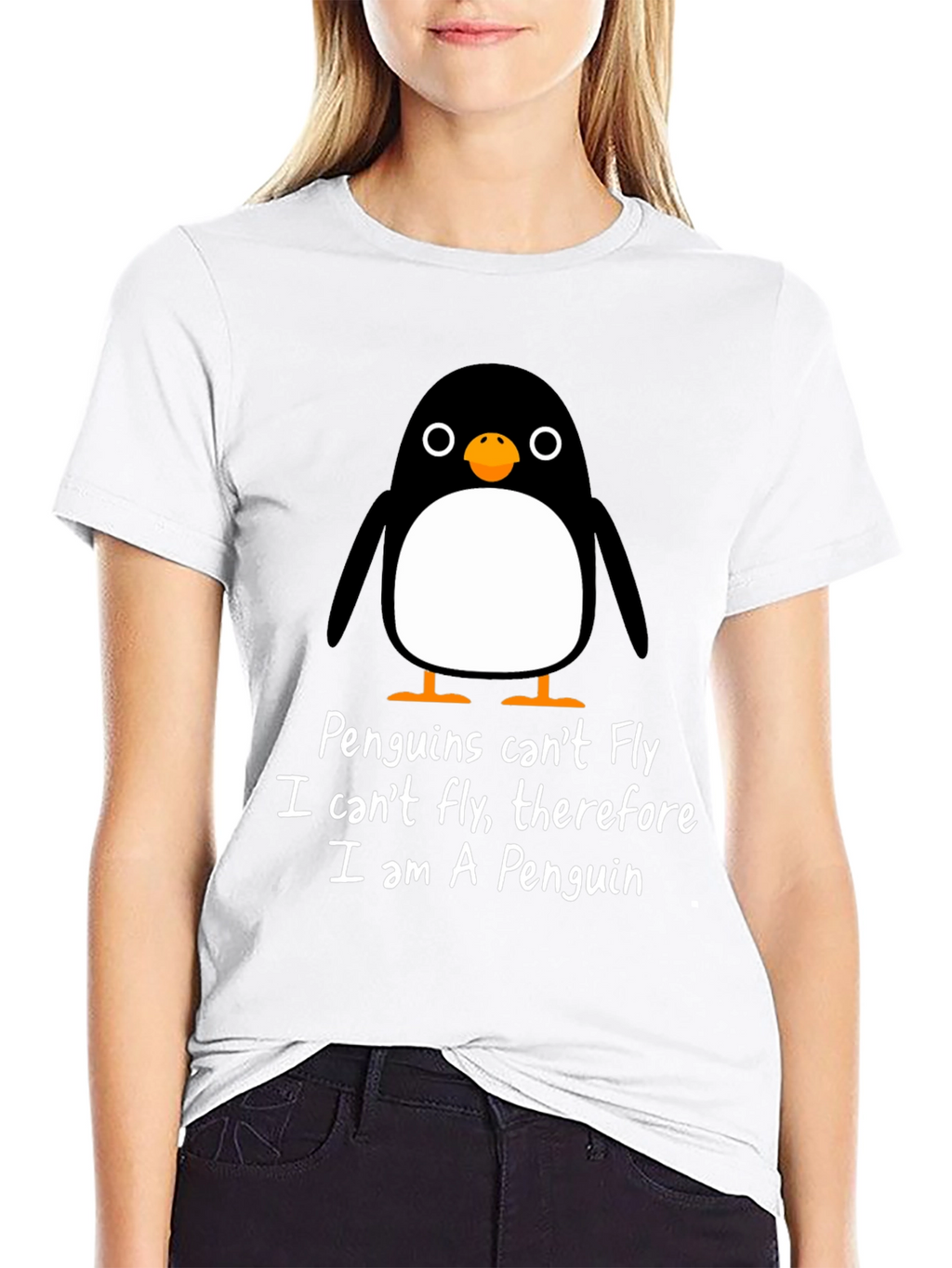 Penguin Logic Funny T-Shirt