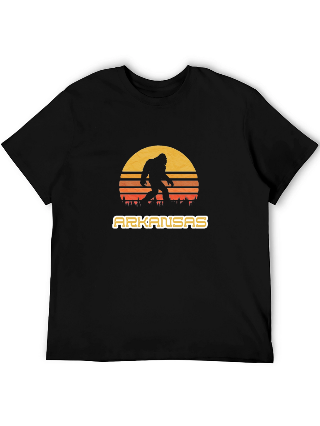 Arkansas Bigfoot T-Shirt Sasquatch Sunset Tee